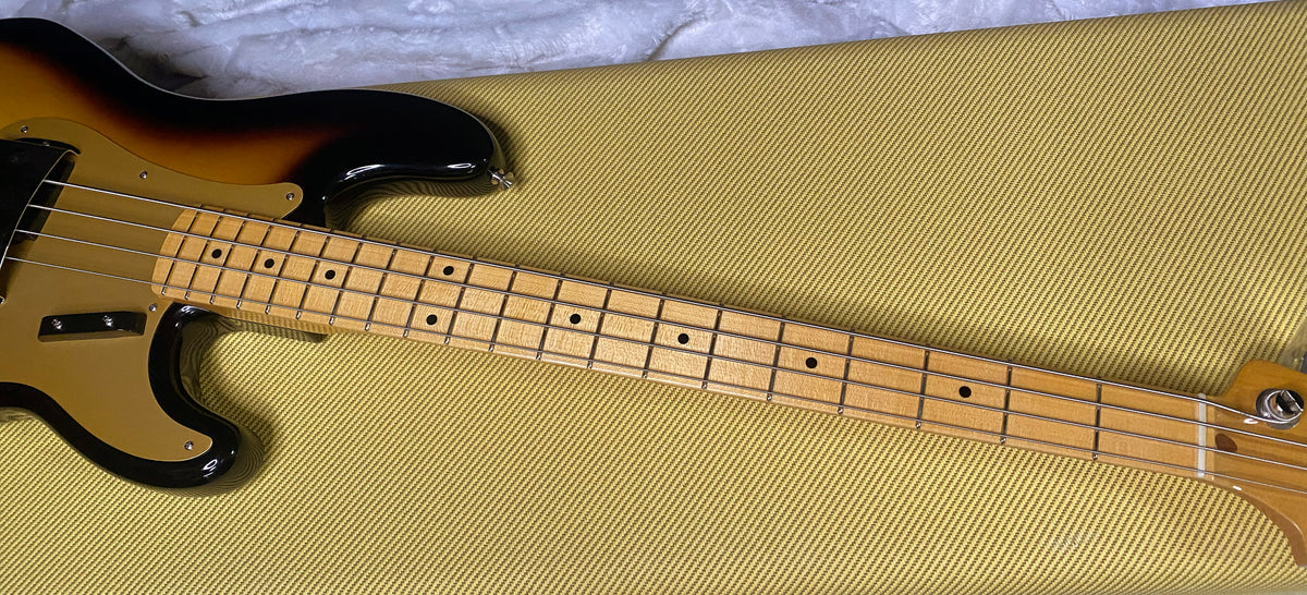 NEW! Fender Custom Shop 1958 Precision Bass NOS Finish - 2-Tone Sunburst - Authorized Dealer - 9.2lbs - G07764