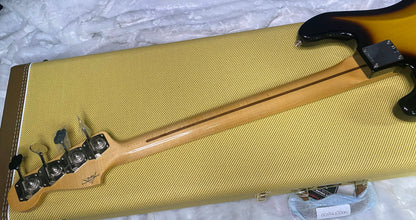 NEW! Fender Custom Shop 1958 Precision Bass NOS Finish - 2-Tone Sunburst - Authorized Dealer - 9.2lbs - G07764