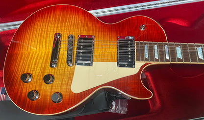 2015 Gibson Les Paul High Performance Standard - Killer Flame Top! G-Force Tuner - All Original - Original Silver Case