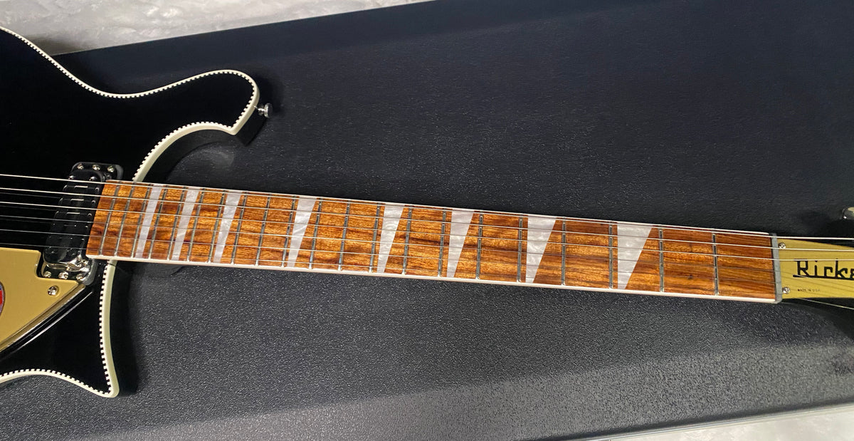 NEW ! Rickenbacker 660 Electric Guitar - Jet Glo - JG Only 7.1lbs - Authorized Dealer - In-Stock! G07780