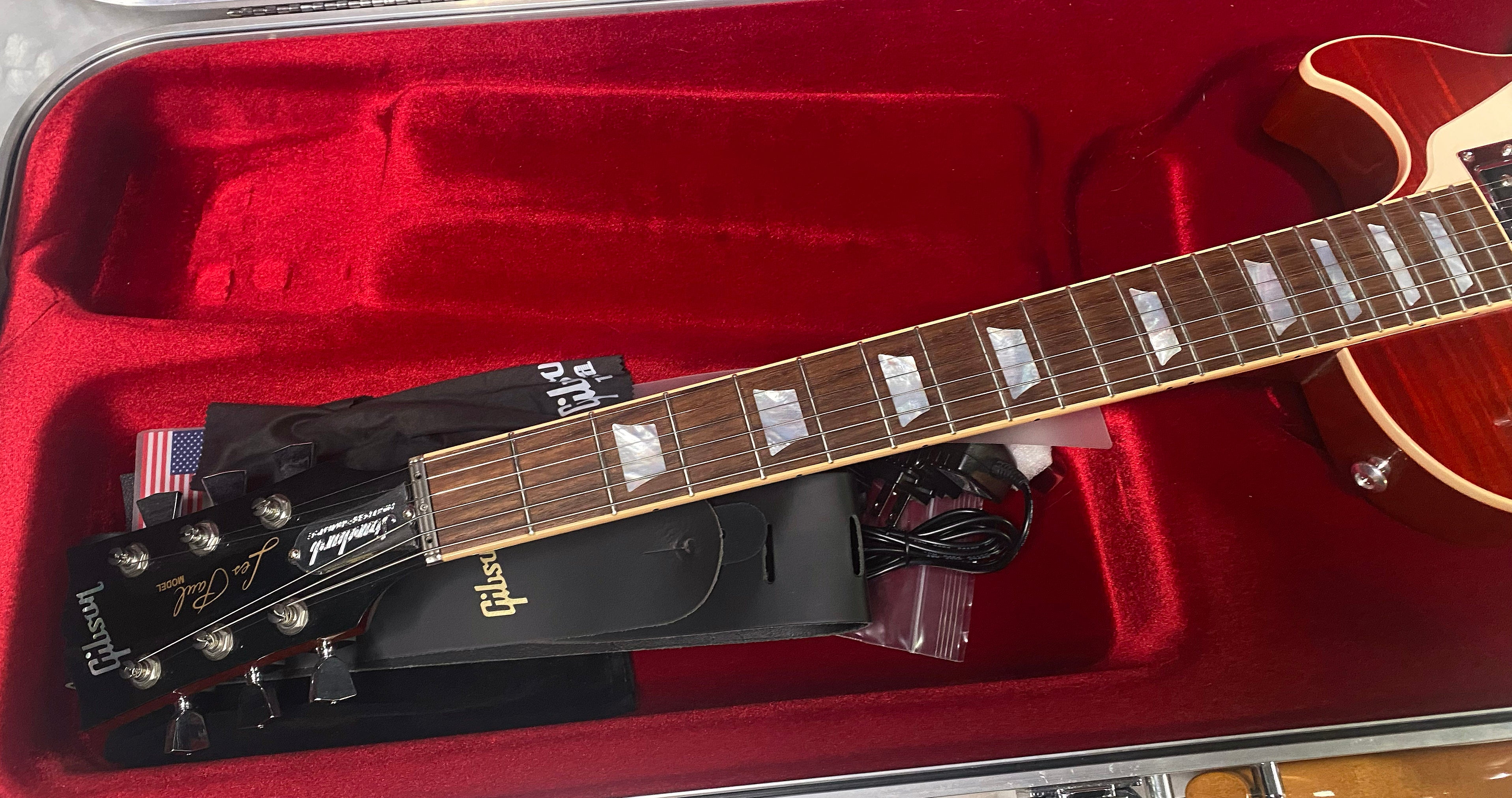 2015 Gibson Les Paul High Performance Standard - Killer Flame Top! G-Force Tuner - All Original - Original Silver Case