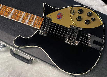 NEW ! Rickenbacker 660 Electric Guitar - Jet Glo - JG Only 7.1lbs - Authorized Dealer - In-Stock! G07780