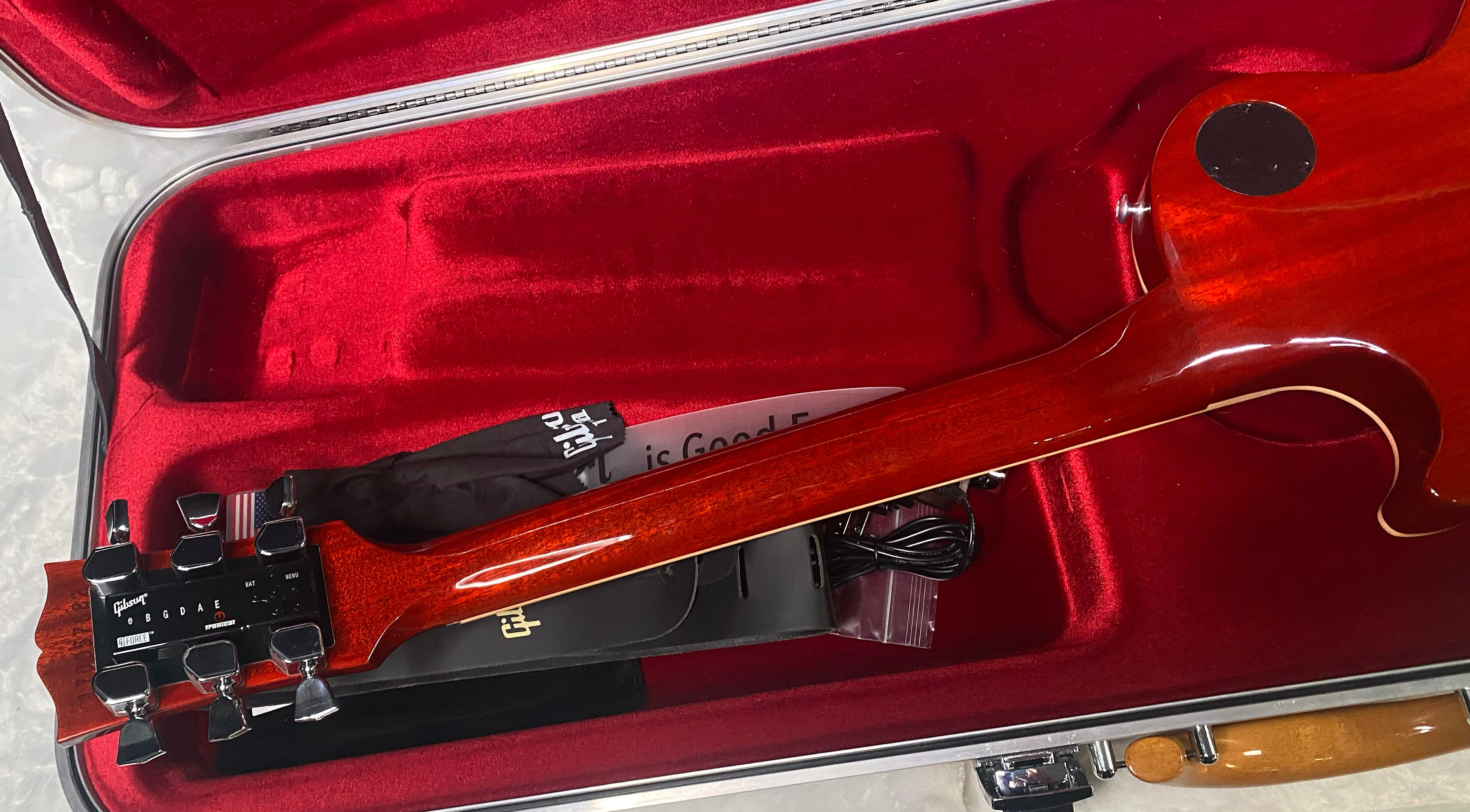 2015 Gibson Les Paul High Performance Standard - Killer Flame Top! G-Force Tuner - All Original - Original Silver Case