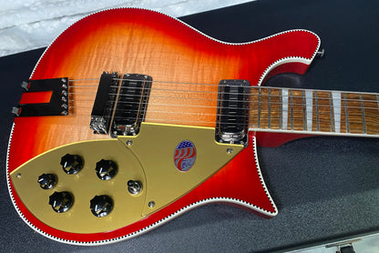 NEW ! Rickenbacker 660 Electric Guitar - Fire Glo - 7.3 lbs - Authorized Dealer - In-Stock! G07774