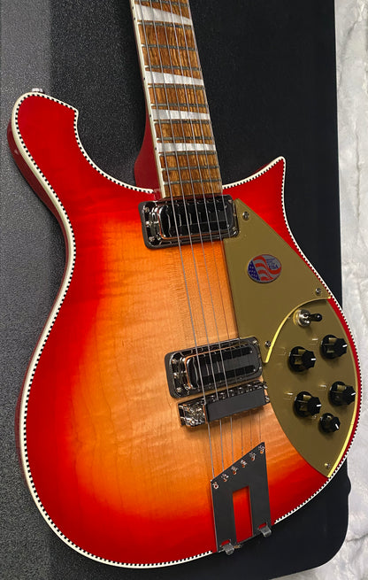 NEW ! Rickenbacker 660 Electric Guitar - Fire Glo - 7.3 lbs - Authorized Dealer - In-Stock! G07774
