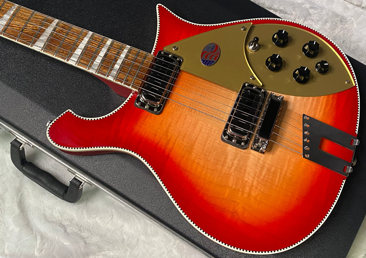 NEW ! Rickenbacker 660 Electric Guitar - Fire Glo - 7.3 lbs - Authorized Dealer - In-Stock! G07774