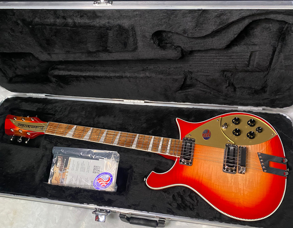 NEW ! Rickenbacker 660 Electric Guitar - Fire Glo - 7.3 lbs - Authorized Dealer - In-Stock! G07774