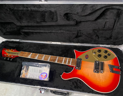 NEW ! Rickenbacker 660 Electric Guitar - Fire Glo - 7.3 lbs - Authorized Dealer - In-Stock! G07774