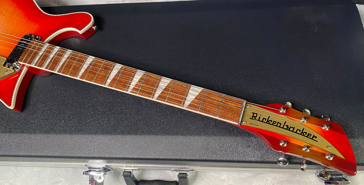 NEW ! Rickenbacker 660 Electric Guitar - Fire Glo - 7.2 lbs - Authorized Dealer - In-Stock! G07779