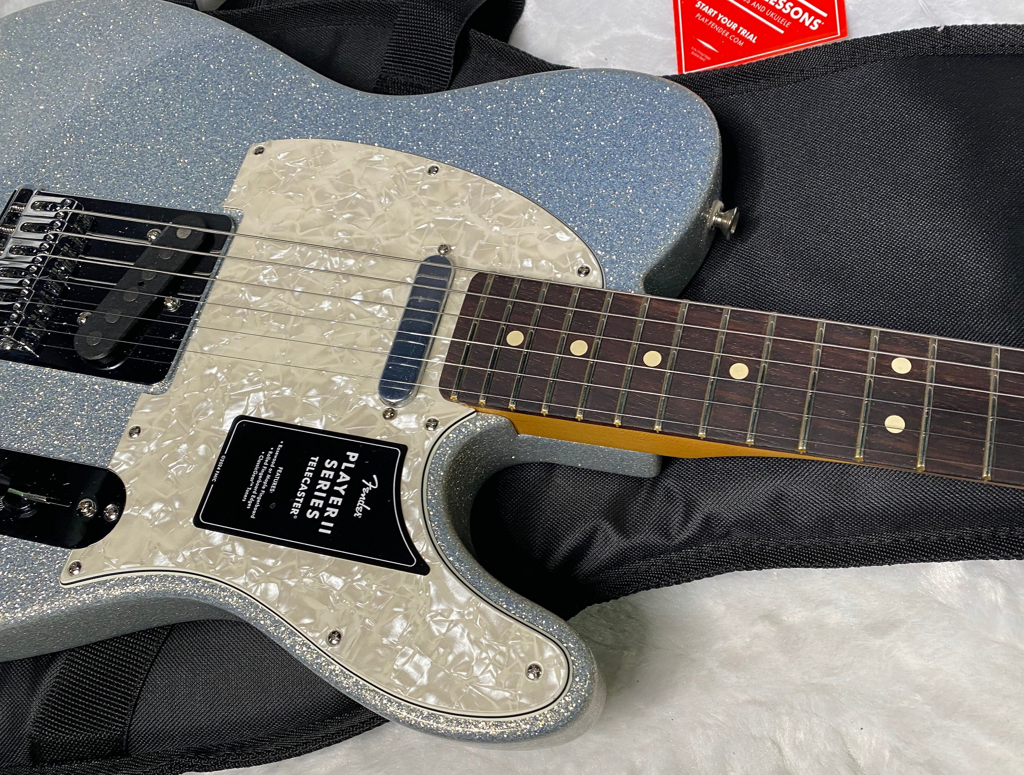 NEW ! Fender 75th Anniversary Player II Telecaster Electric Guitar - Diamond Dust Sparkle - Authorized Dealer - G07065