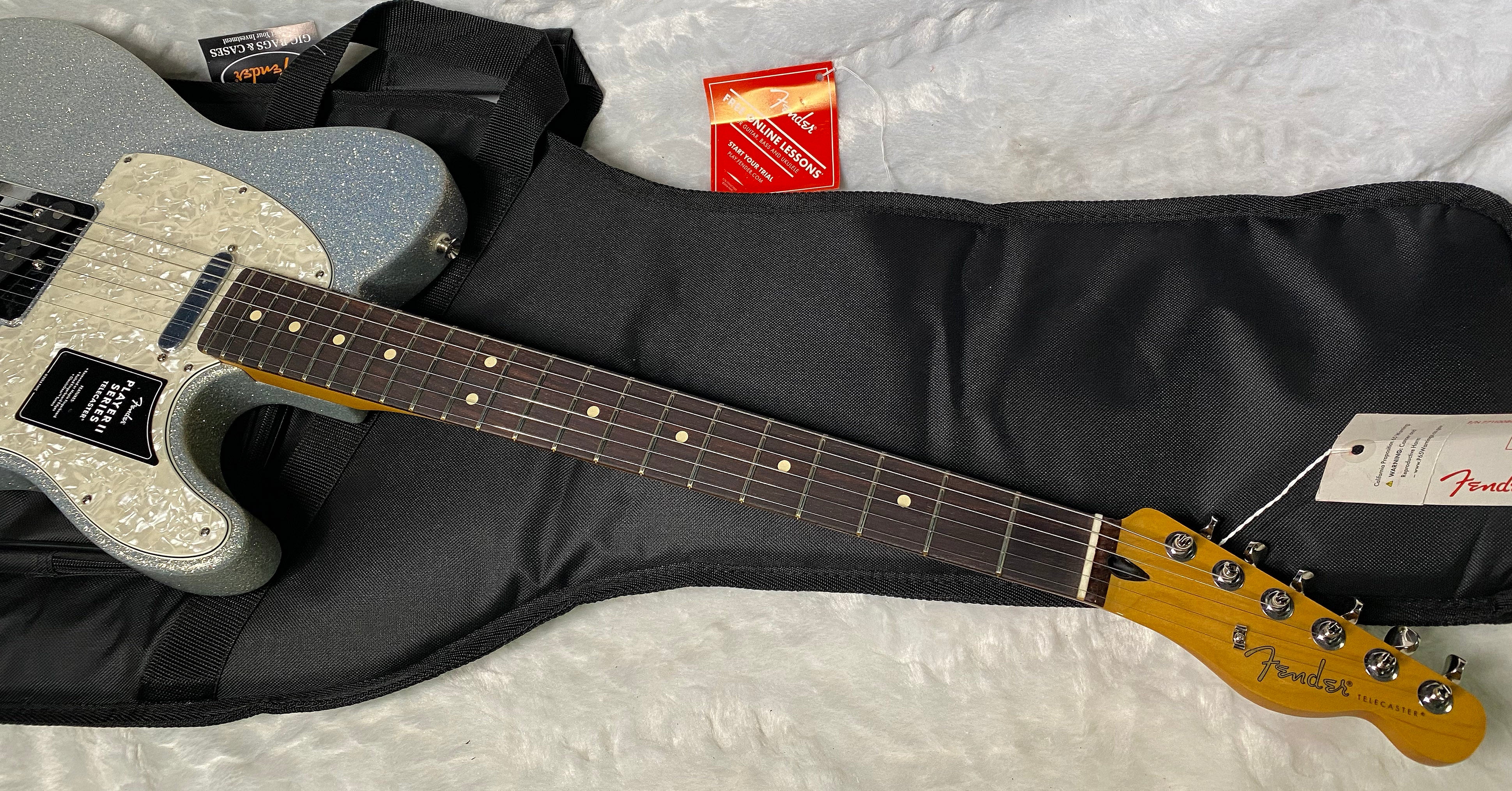 NEW ! Fender 75th Anniversary Player II Telecaster Electric Guitar - Diamond Dust Sparkle - Authorized Dealer - G07065