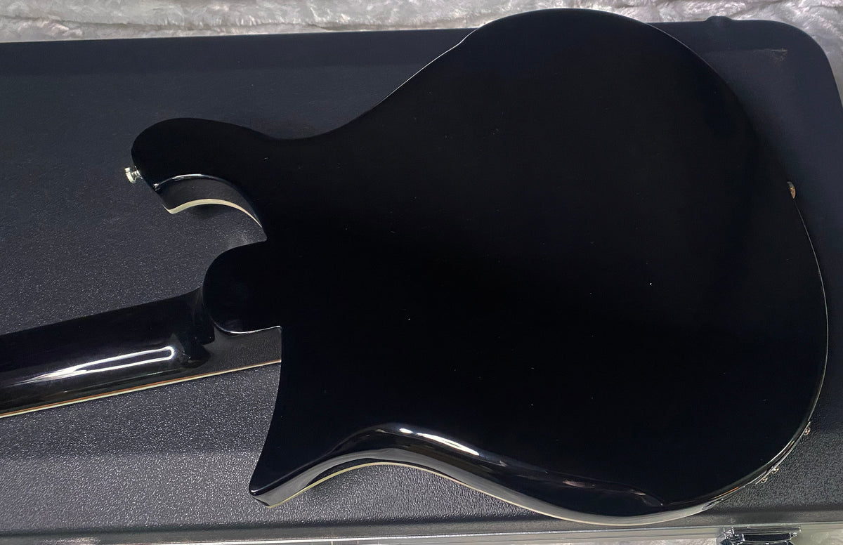 NEW ! Rickenbacker 660 Electric Guitar - Jet Glo - JG Only 7lbs - Authorized Dealer - In-Stock! G07772