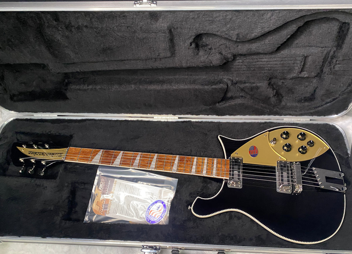 NEW ! Rickenbacker 660 Electric Guitar - Jet Glo - JG Only 7lbs - Authorized Dealer - In-Stock! G07772