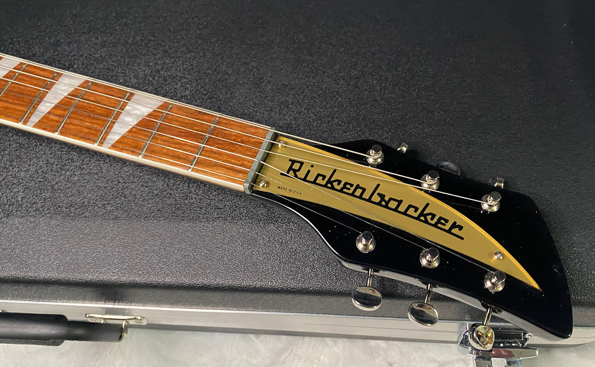 NEW ! Rickenbacker 660 Electric Guitar - Jet Glo - JG Only 7lbs - Authorized Dealer - In-Stock! G07775