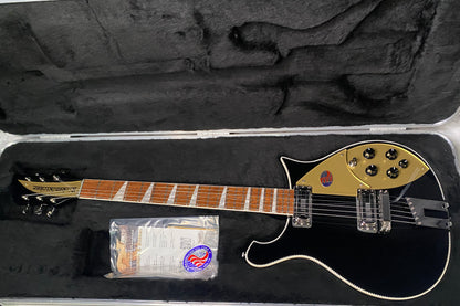 NEW ! Rickenbacker 660 Electric Guitar - Jet Glo - JG Only 7lbs - Authorized Dealer - In-Stock! G07775