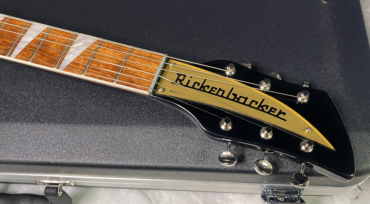 NEW ! Rickenbacker 660 Electric Guitar - Jet Glo - JG Only 7.1lbs - Authorized Dealer - In-Stock! G07778
