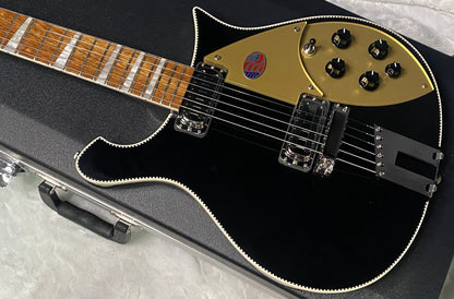 NEW ! Rickenbacker 660 Electric Guitar - Jet Glo - JG Only 7.1lbs - Authorized Dealer - In-Stock! G07778