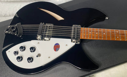 NEW! Rickenbacker 330/12 Jet Glo JG Jetglo - Semi Hollow 12-String Electric Guitar - Authorized Dealer - 8.2 lbs - G07067