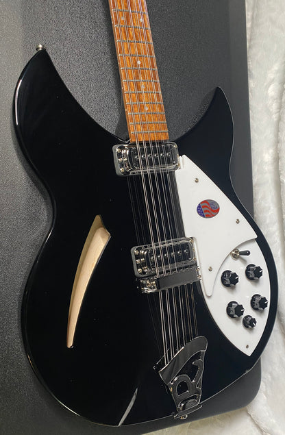 NEW! Rickenbacker 330/12 Jet Glo JG Jetglo - Semi Hollow 12-String Electric Guitar - Authorized Dealer - 8.2 lbs - G07067