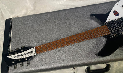 NEW! Rickenbacker 325C64 Miami 3 Pickup Semi-Hollow Guitar- Jetglo - Authorized Dealer - 6.85lbs - G06373