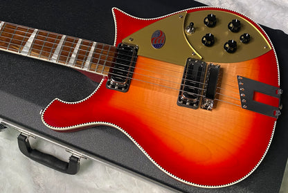 NEW ! Rickenbacker 660 Electric Guitar - Fire Glo - 7.1 lbs - Authorized Dealer - In-Stock! G07776