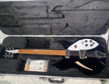 NEW! Rickenbacker 330/12 Jet Glo JG Jetglo - Semi Hollow 12-String Electric Guitar - Authorized Dealer - 8.2 lbs - G07067