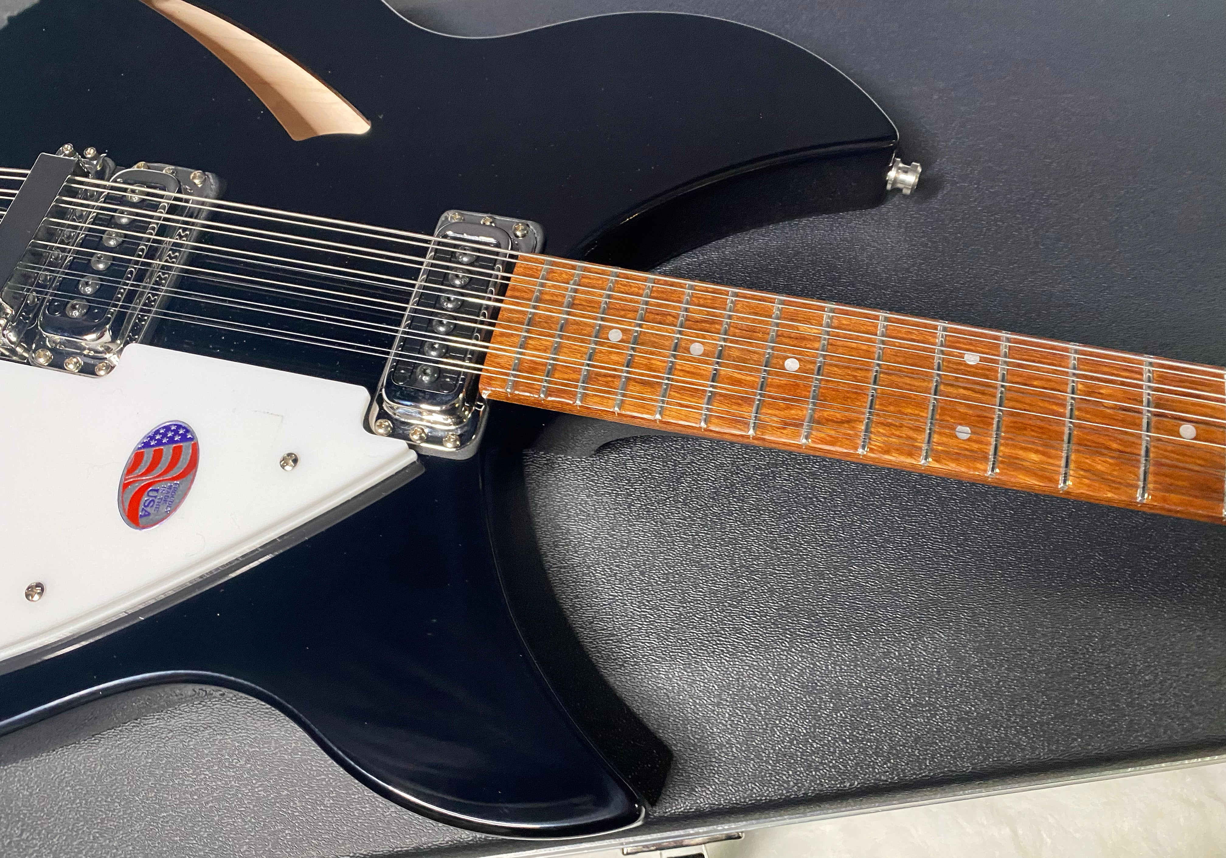 NEW! Rickenbacker 330/12 Jet Glo JG Jetglo - Semi Hollow 12-String Electric Guitar - Authorized Dealer - 8.35 lbs - G07066