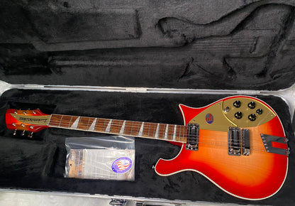 NEW ! Rickenbacker 660 Electric Guitar - Fire Glo - 7.1 lbs - Authorized Dealer - In-Stock! G07776