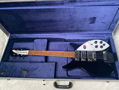 NEW! Rickenbacker 325C64 Miami 3 Pickup Semi-Hollow Guitar- Jetglo - Authorized Dealer - 6.85lbs - G06373