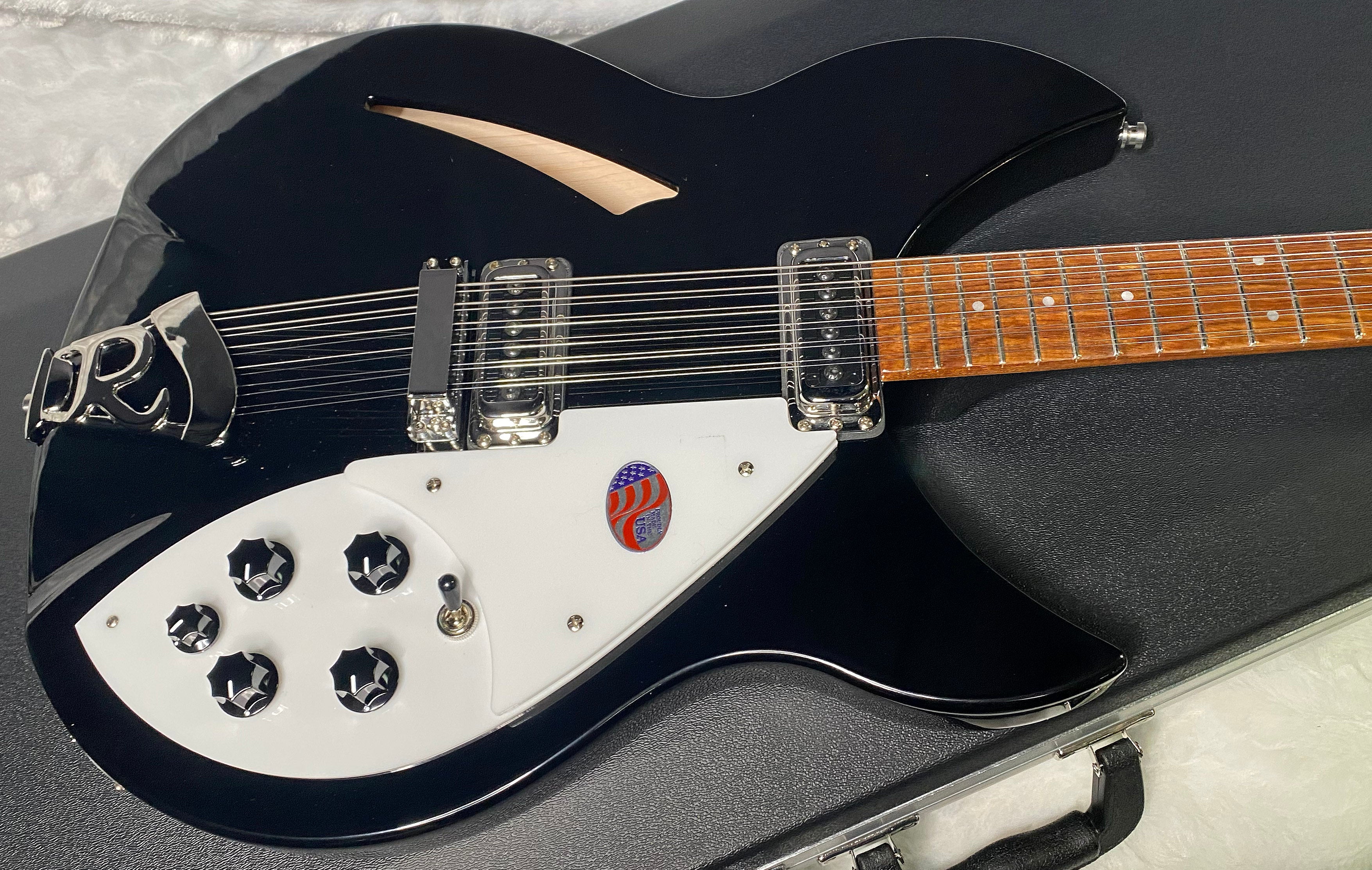 NEW! Rickenbacker 330/12 Jet Glo JG Jetglo - Semi Hollow 12-String Electric Guitar - Authorized Dealer - 8.35 lbs - G07066