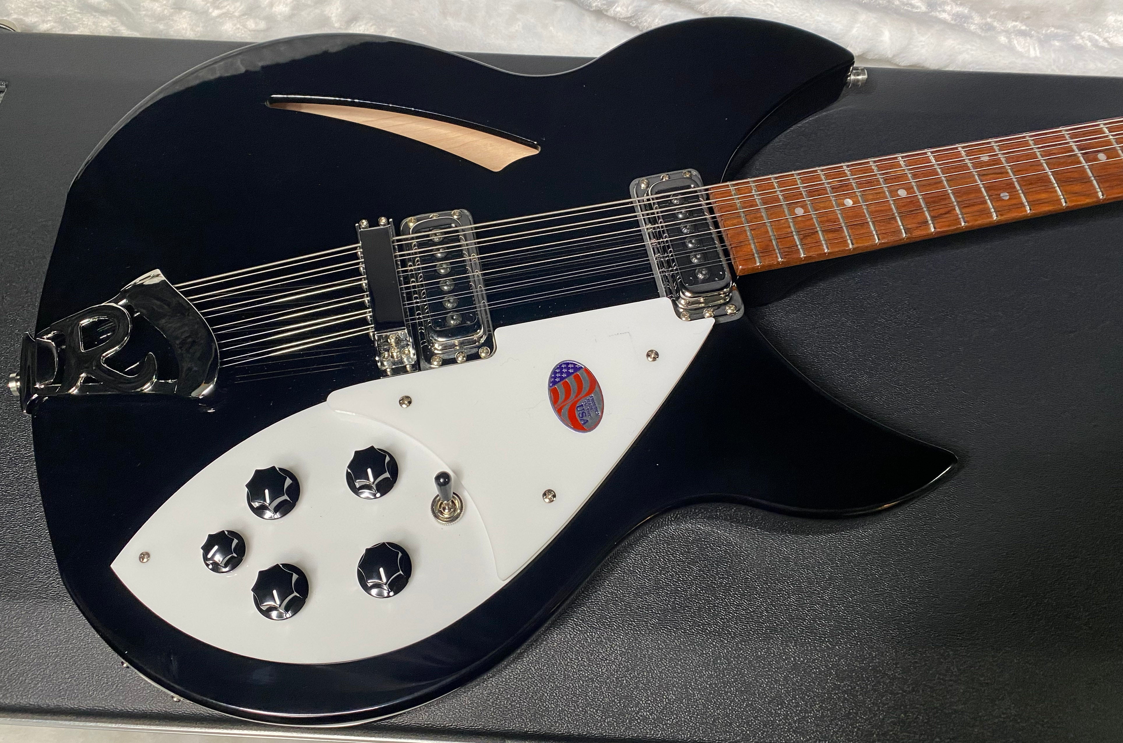 NEW! Rickenbacker 330/12 Jet Glo JG Jetglo - Semi Hollow 12-String Electric Guitar - Authorized Dealer - 8.35 lbs - G07066