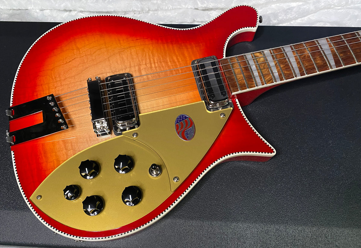 NEW ! Rickenbacker 660 Electric Guitar - Fire Glo - 7.3 lbs - Authorized Dealer - In-Stock! G07773
