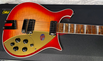 NEW ! Rickenbacker 660 Electric Guitar - Fire Glo - 7.3 lbs - Authorized Dealer - In-Stock! G07773