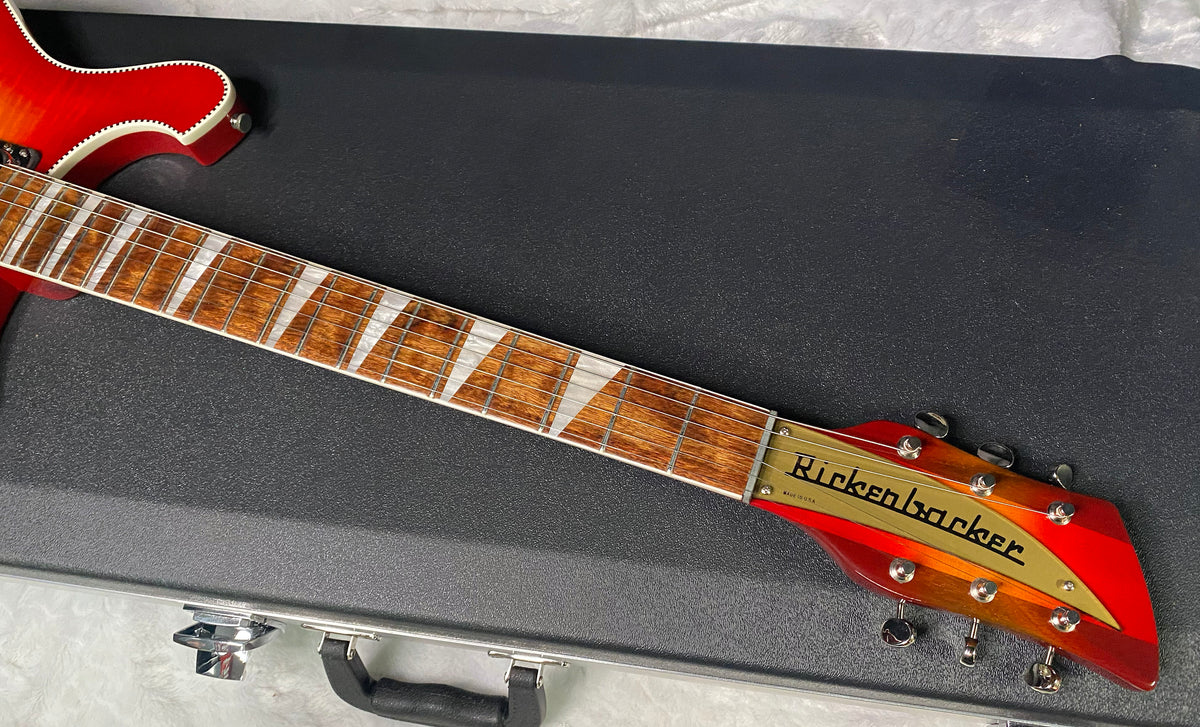 NEW ! Rickenbacker 660 Electric Guitar - Fire Glo - 7.3 lbs - Authorized Dealer - In-Stock! G07773