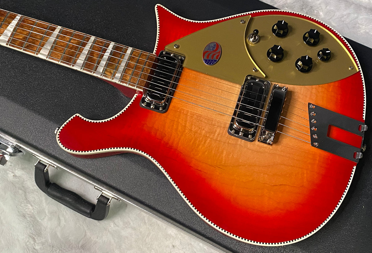 NEW ! Rickenbacker 660 Electric Guitar - Fire Glo - 7.3 lbs - Authorized Dealer - In-Stock! G07773