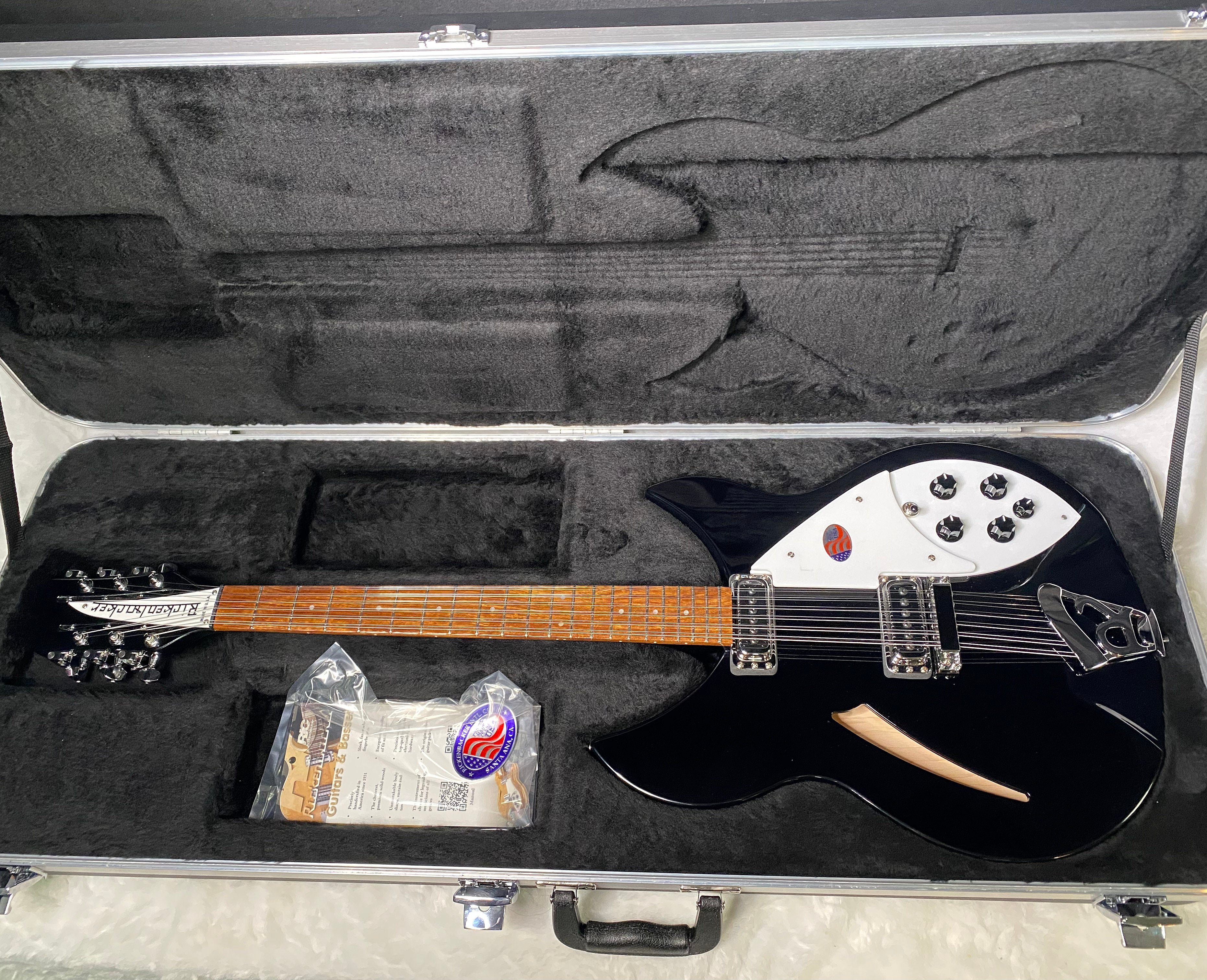 NEW! Rickenbacker 330/12 Jet Glo JG Jetglo - Semi Hollow 12-String Electric Guitar - Authorized Dealer - 8.35 lbs - G07066
