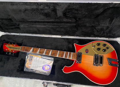 NEW ! Rickenbacker 660 Electric Guitar - Fire Glo - 7.3 lbs - Authorized Dealer - In-Stock! G07773