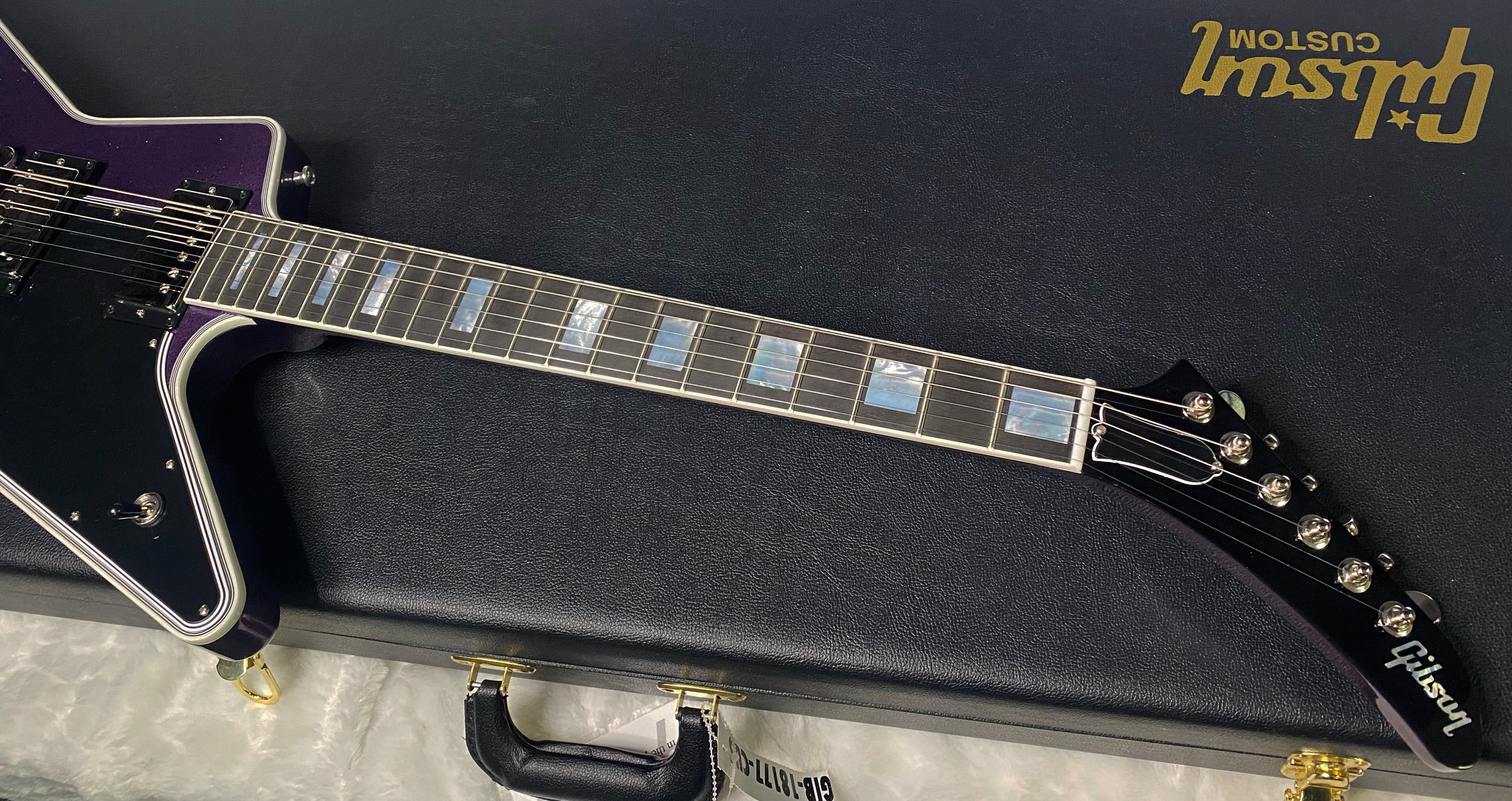 NEW Gibson Explorer Custom - Dealer Select - Custom Order - Purple Sparkle! - 9.2 lbs - Authorized Dealer - G07071