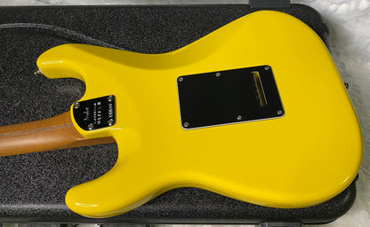 NEW! Fender American Ultra Stratocaster HSS - Dealer Exclusive Limited Edition - Roasted Maple Neck - Graffiti Yellow - In-Stock! 8.2lbs - G0G07070