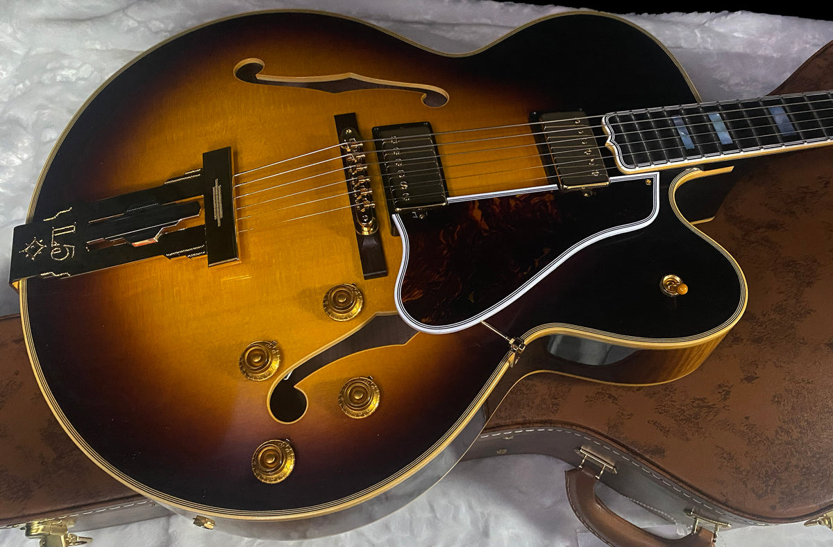 NEW! Gibson Custom 1957 L-5 CES Reissue - 7.8 lbs Vintage Sunburst - Authorized Dealer - G07791