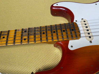 NEW! Fender 1957 Stratocaster Heavy Relic Custom Shop - Aged Cherry Sunburst - Only 7.25lbs - G06387