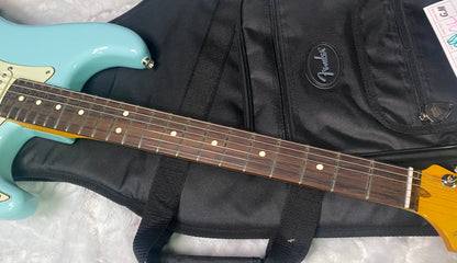 NEW! Fender Limited Edition American Professional Classic Stratocaster featuring the Silent System - Daphne Blue - 7.75lbs - Authorized Dealer - G07782