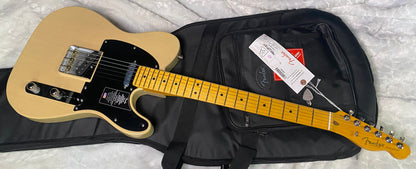NEW! Fender Limited Edition American Professional Classic Telecaster - Silent System - Vintage Blonde Authorized Dealer - G07781