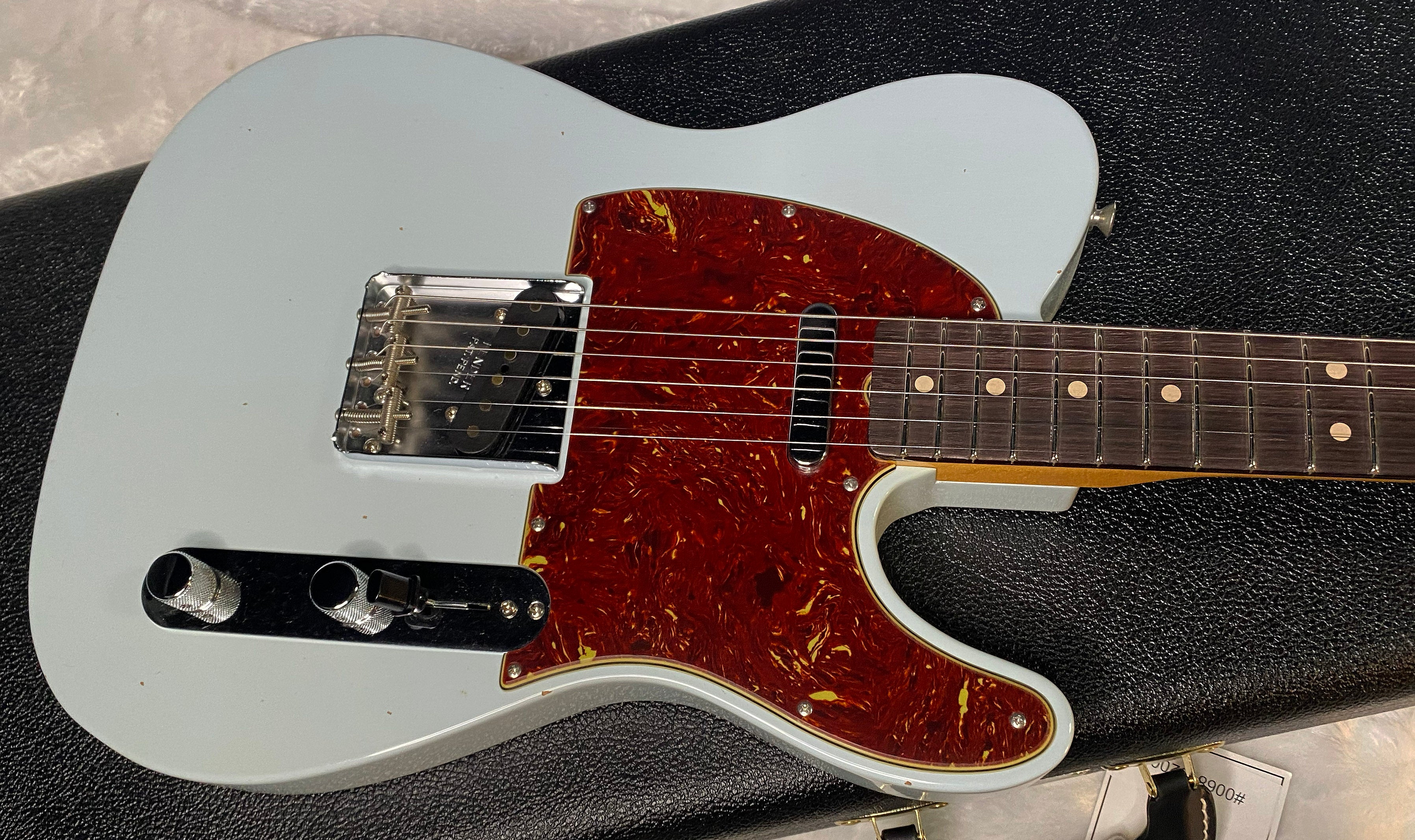NEW! Fender 1963 Telecaster Reissue Journeyman Relic - Sonic Blue - Matching Peg Head - 7.35lbs - Authorized Dealer - G06390