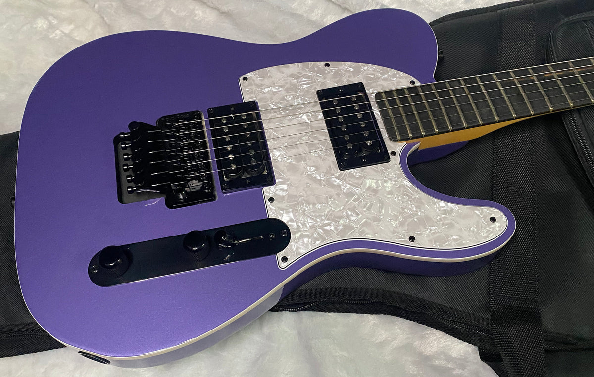 NEW! Fender Limited Edition Player Fusion Telecaster HH Floyd Rose - Ebony Fingerboard - Aura Metallic - G07784