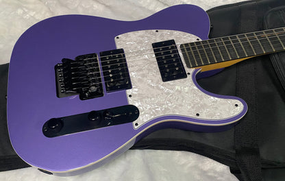 NEW! Fender Limited Edition Player Fusion Telecaster HH Floyd Rose - Ebony Fingerboard - Aura Metallic - G07784