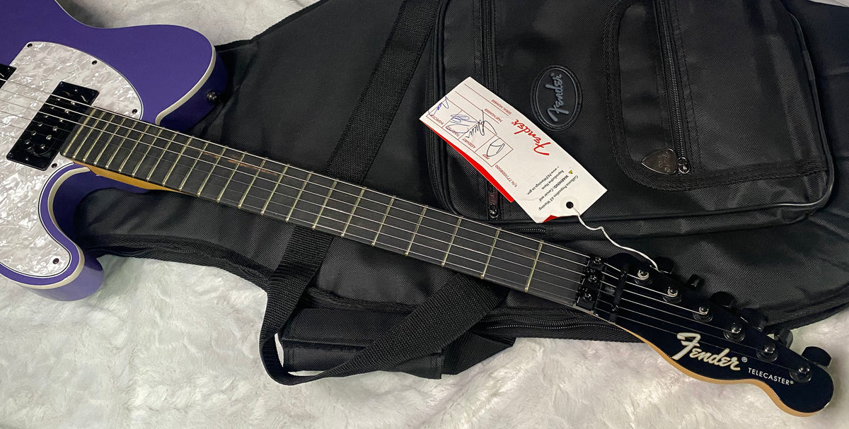 NEW! Fender Limited Edition Player Fusion Telecaster HH Floyd Rose - Ebony Fingerboard - Aura Metallic - G07784