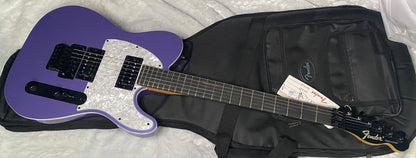 NEW! Fender Limited Edition Player Fusion Telecaster HH Floyd Rose - Ebony Fingerboard - Aura Metallic - G07784