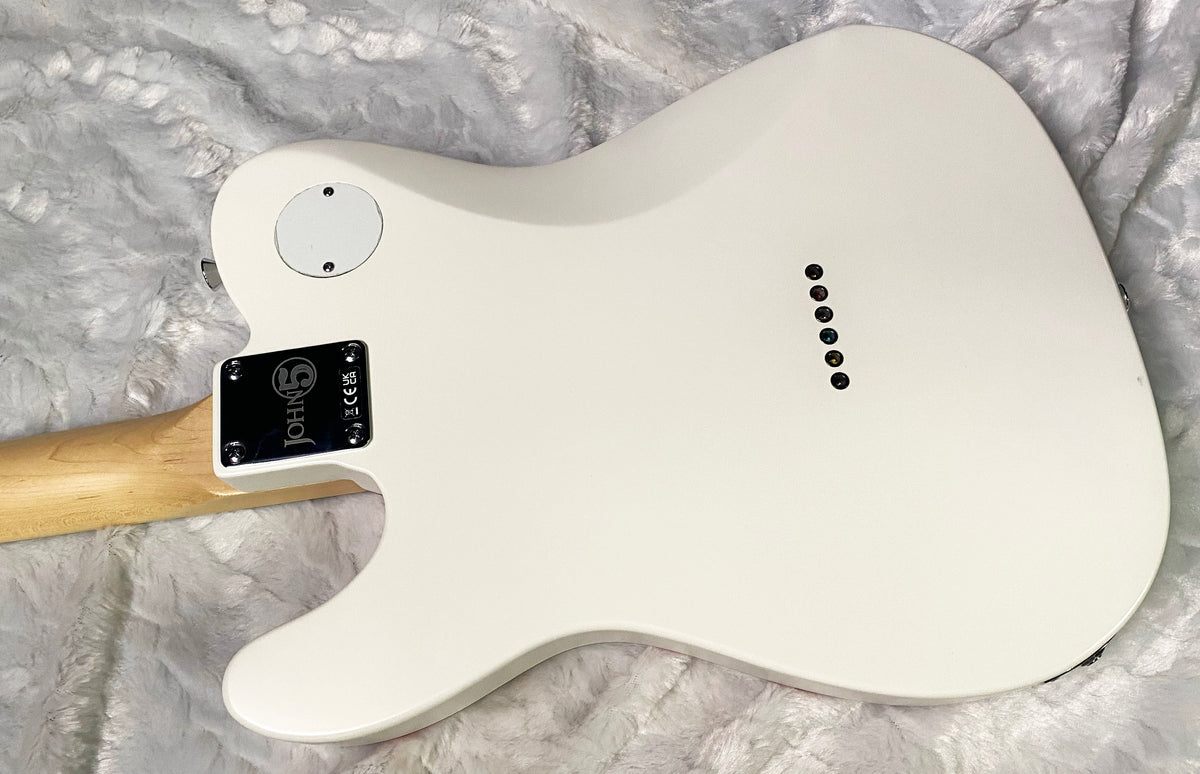 NEW! Fender John 5 Telecaster Ghost - Authorized Dealer - 7.3lbs - G07787 - IN-STOCK!