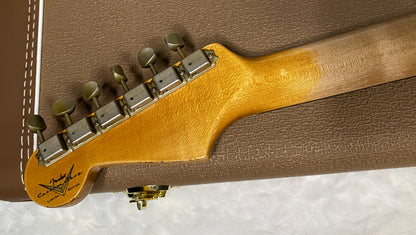 NEW! Fender Custom Shop 62 Heavy Relic Stratocaster - Olympic White Finish - Authorized Dealer - Modern Spec - Handwound Pick Ups - 7.8 lbs - G06381